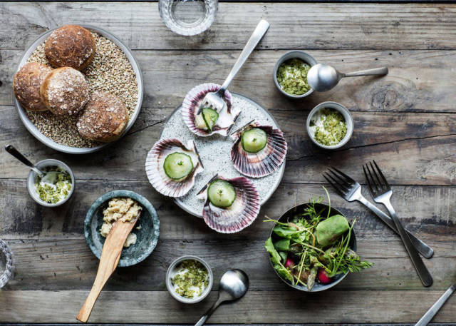 餐厅绿植增加高级感,食堂餐厅装饰绿植效果图