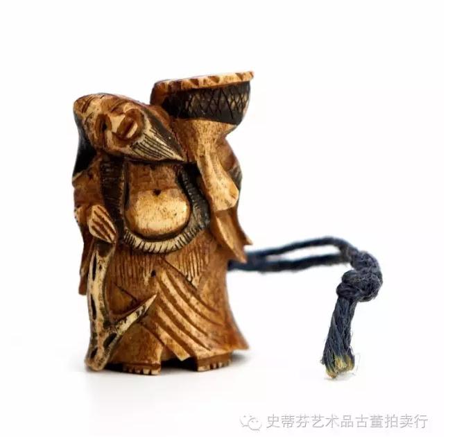 根付：日本艺术之點綴之美--美国白人的根付收藏