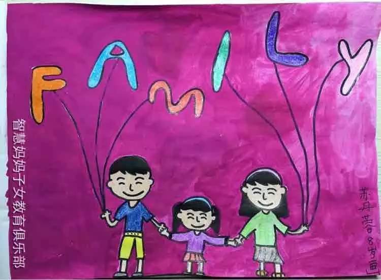 我的最爱主题儿童绘画,儿童创意画英文