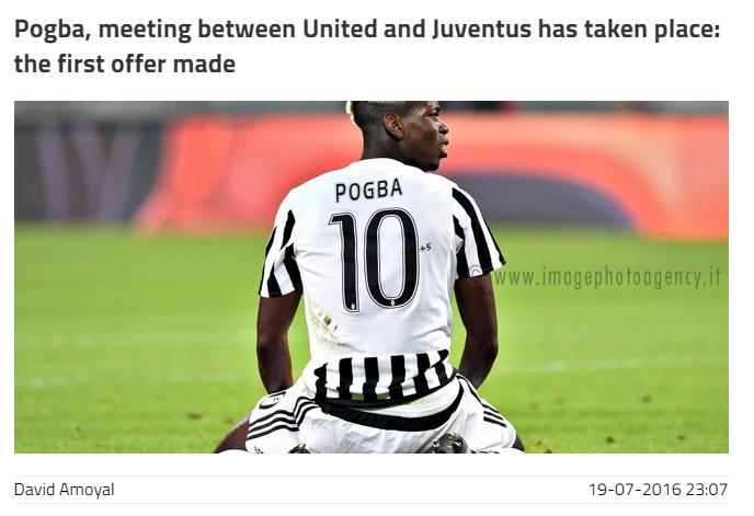 队报：博格巴交易终于完成！切尔西7500万报价莫拉塔被拒！