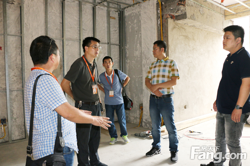 直击美家堂装饰工地大检查现场--精细决定品质