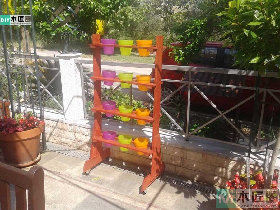 自制木质花架100种图解,如何自己制作植物花架教程