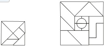 神奇的图形七巧板绘画,神奇的图形七巧板