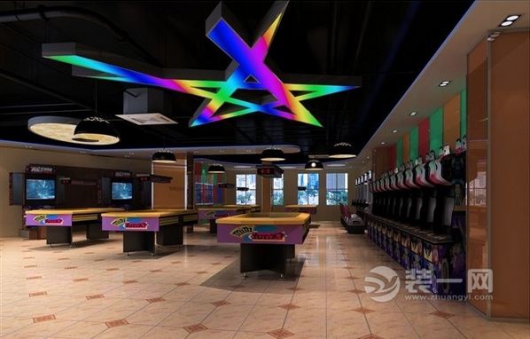 苏州电玩城装修设计,电玩城装修有什么风格