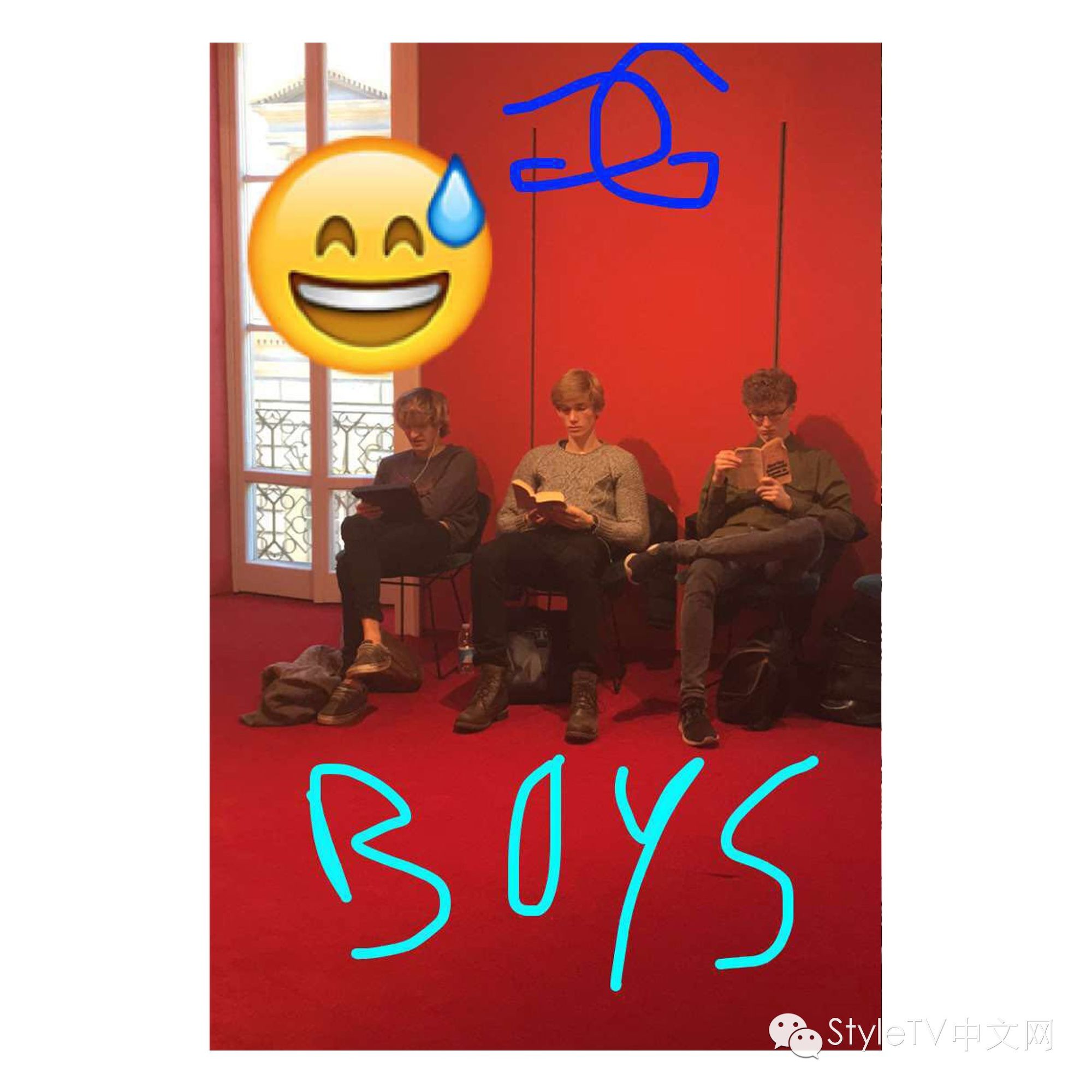 美cry！窥探躲在GUCCI后台的少男少女们