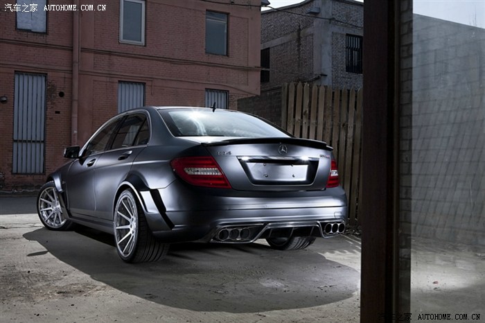 全记录怪兽版奔驰C63AMG改装C74