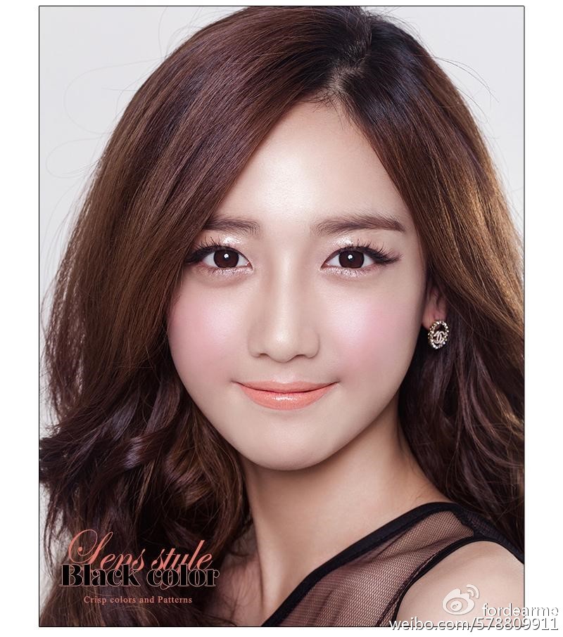 最美美瞳黑色系列,最美的透明美瞳