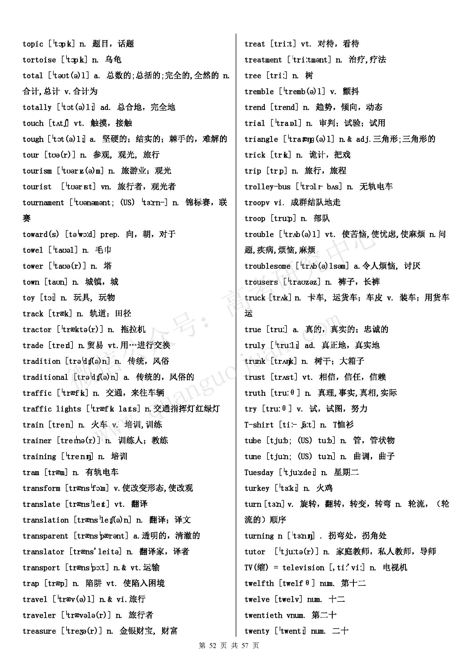 初中英语单词必背3500词汇书推荐,高考英语必背3500词