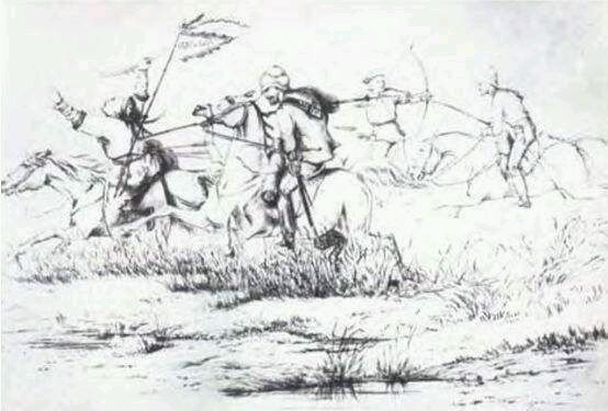 近代骑兵阵型,18世纪骑兵