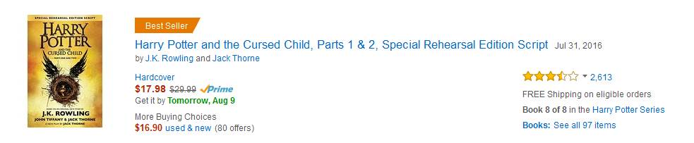 哈利波特被诅咒的孩子正版书籍,哈利波特被诅咒的孩子免费电子书