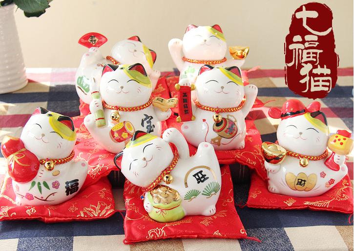 有趣招财狗存钱罐,装饰存钱罐用的装饰品可进可出