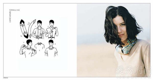 大丝巾丝巾扣的系法大全,三角丝巾的系法图解视频