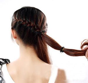 2款超级好看的蜈蚣辫发型图解,蜈蚣辫编发神器教程慢动作自己编