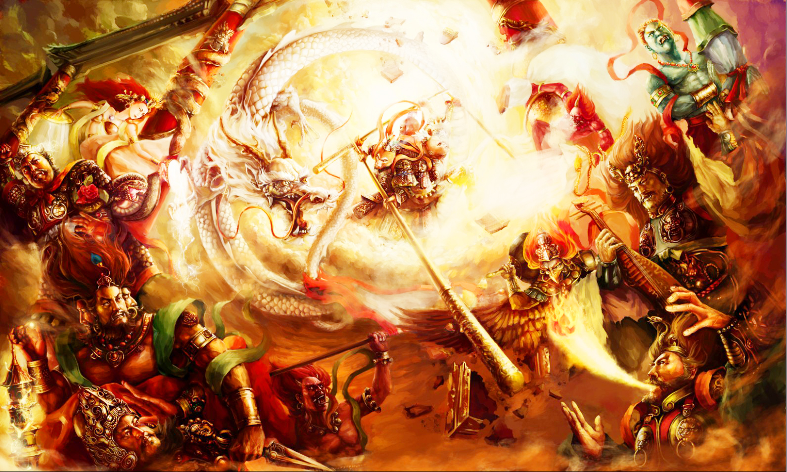 原著里孙悟空大闹天宫实力有多强,西行纪孙悟空大闹天宫的实力