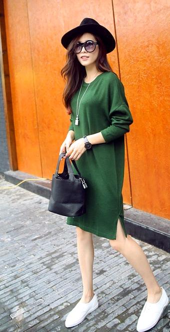 秋季连衣裙穿搭总攻略来啦,轻熟少女连衣裙