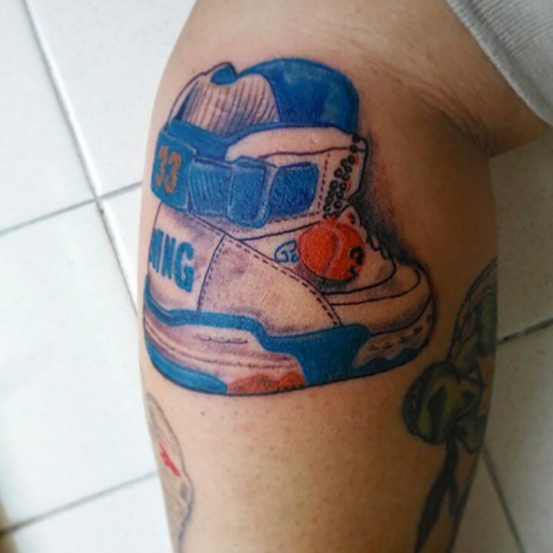 这才是真爱！Sneakerhead的球鞋纹身