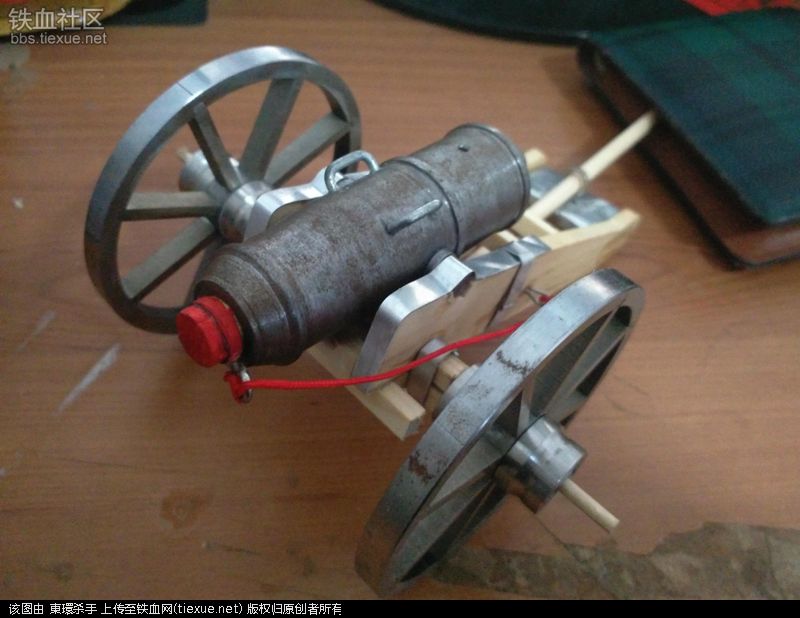 自制古代武器模型,火炮模型设计