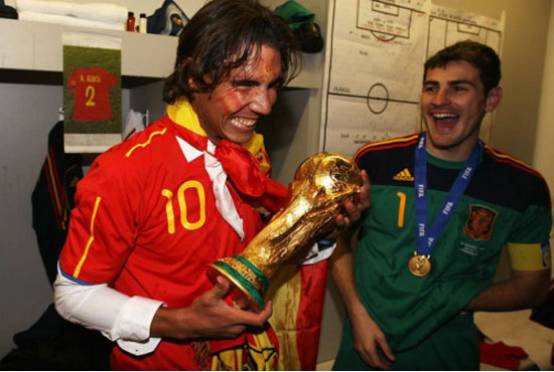 当足球遇上网球：巴萨名宿的侄子竟是皇马死忠