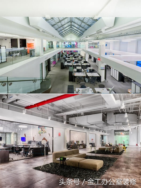 白领办公室装修设计方案,it公司办公室装修效果图