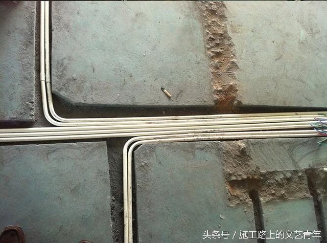 装修进行时，求高手来鉴定我家师傅安装水电的错误做法！