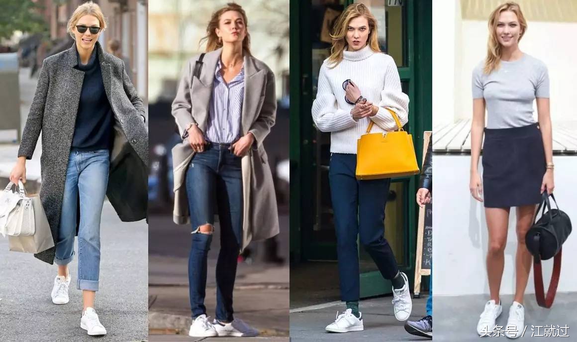 秋冬日系小白鞋怎么搭配,秋冬必备的一双百搭鞋