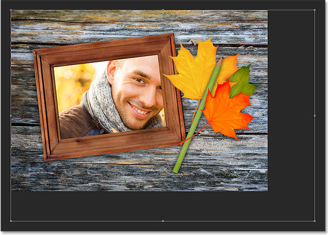 快速蒙版做相框ps,ps制作相框效果图教程