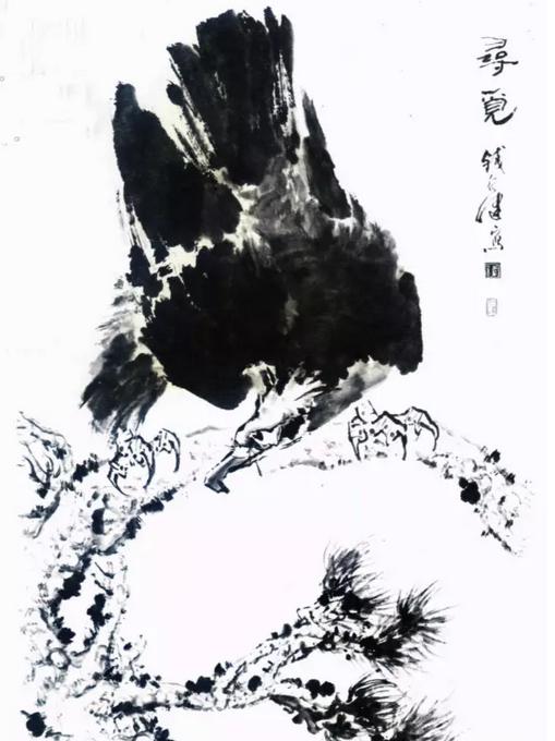 国画之鹰作品大全大图,国画大写意鹰图片大全