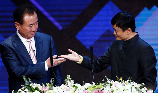 马云和王健林谈中国足球ai,马云王健林谈国足