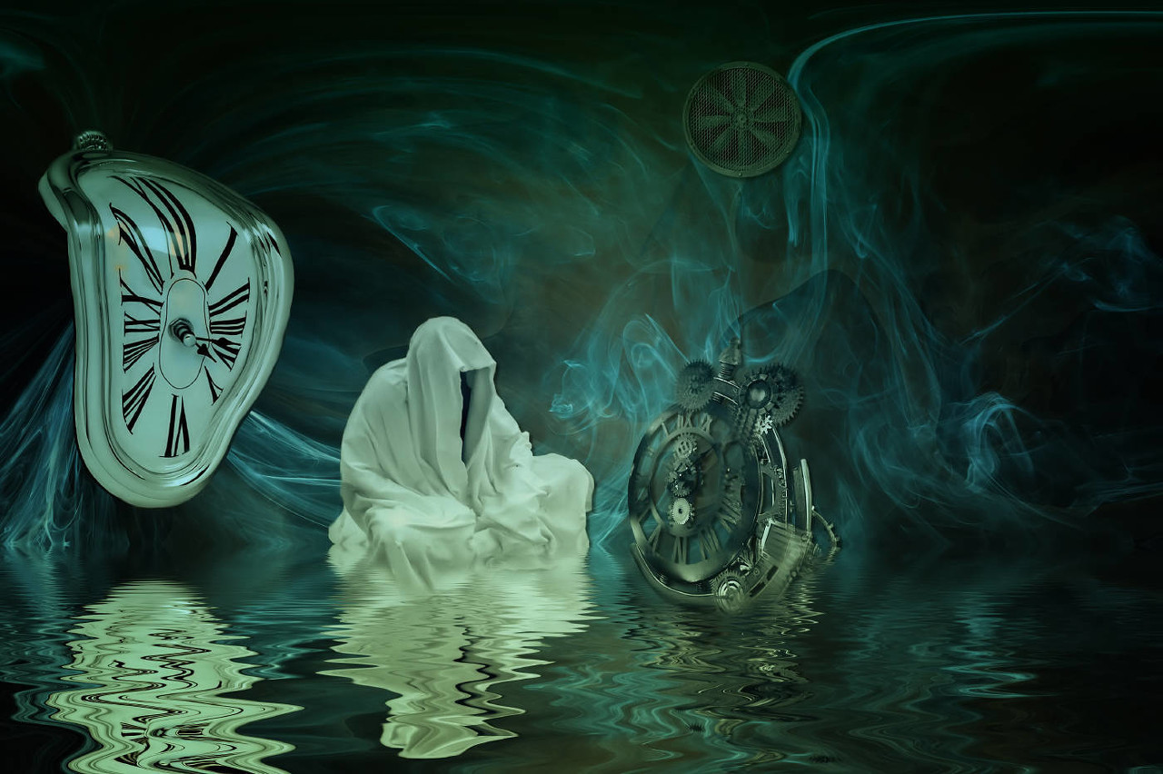 故事：他俩谁都不服输，刚才对战的地方，已经变得焦黑深陷