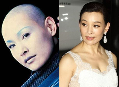 五大当红女星光头照,最惊艳的女星光头