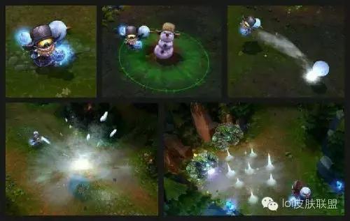 lol最近全皮肤免费用,金克丝冰雪节皮肤特效