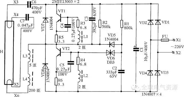 雷士灯具客厅灯接线图,灯具分控器怎么接线图