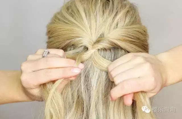 鱼尾头发型教程,简单几步轻松打造气质公主头