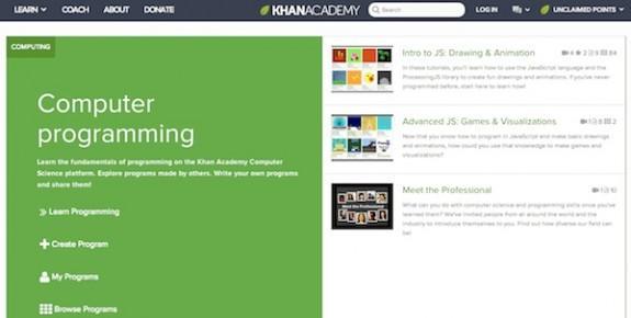 精选10个，视频学习（程序设计基础）的海外网站