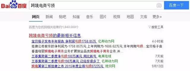跨境电商亏损主要是哪些,海外跨境电商亏800万