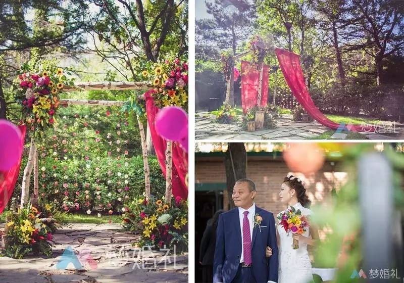 这场还原“暮光之城”的波西米亚婚礼，一只心机柯基成功抢镜