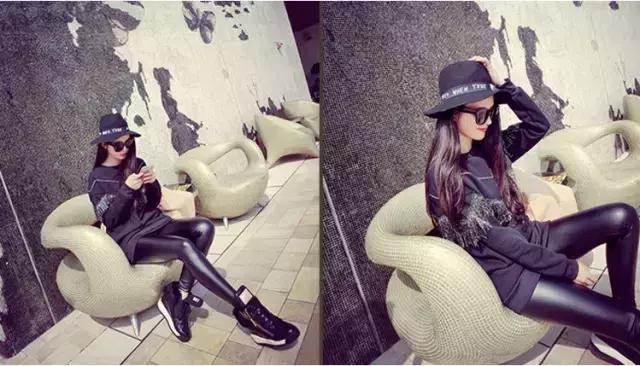 韩国letsdiet魔术裤,letsdiet韩国四季款魔术裤黑色