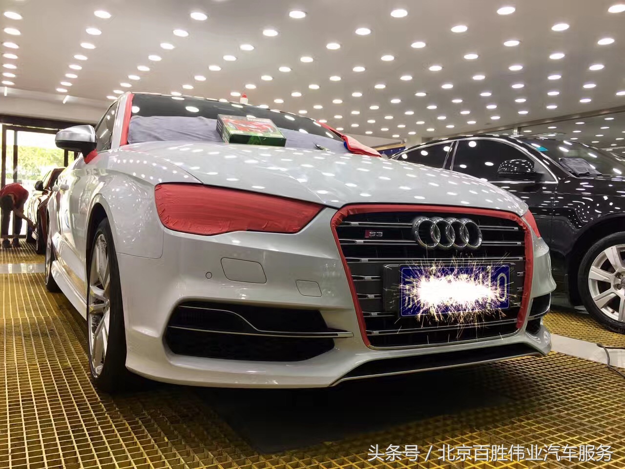 奥迪s3漆面养护,奥迪s3全车抛光