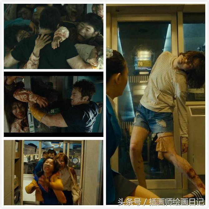 釜山行丧尸设定,釜山行一群丧尸破窗而入怎么演的