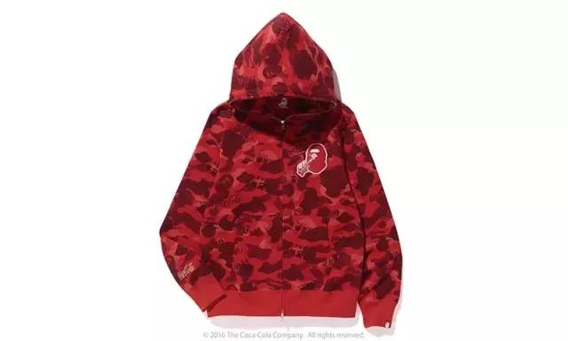bapex可口可乐,bape可口可乐棒球服