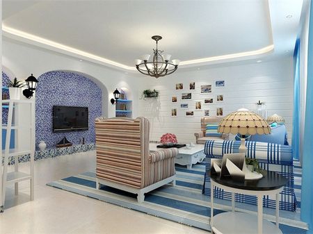 惊艳的客厅背景墙,小户型客厅装修图电视背景墙