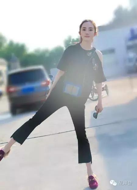 杨幂又带火一款穿搭,杨幂穿搭断货