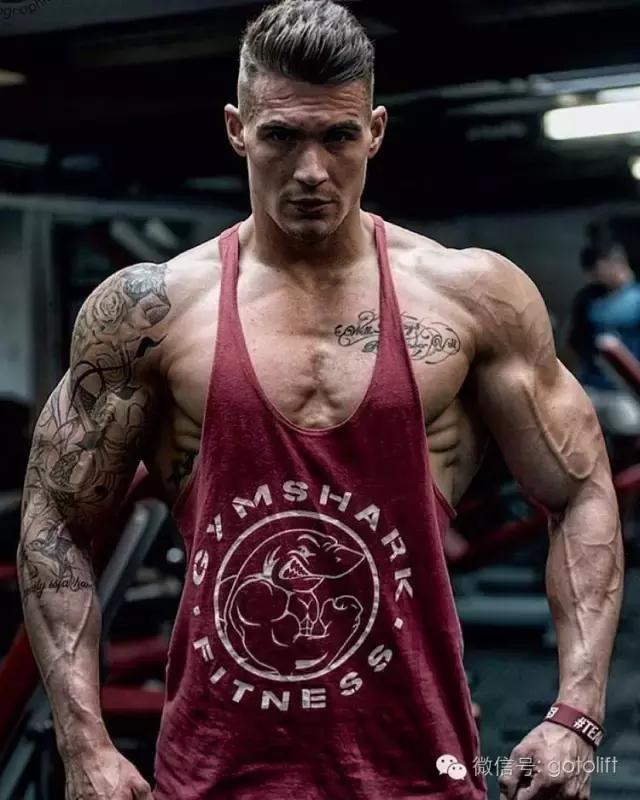 肌肉最猛而且非常帅的肌肉男,180斤胖子和180斤肌肉男对比图