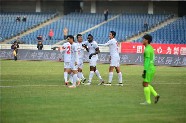 大写的“贺”恒丰智诚挺进中超贵阳市政府发来贺电