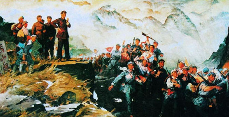 壮怀激烈的毛*东泽**长征诗词