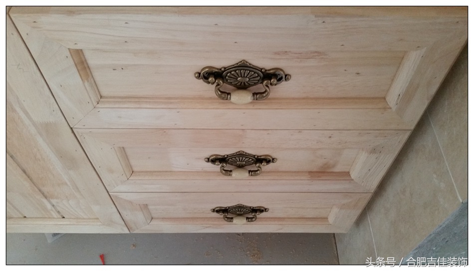 橡胶木指接板家具效果图,老王看装修