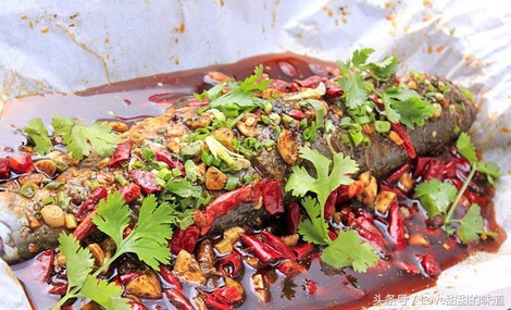 巫山烤鱼家庭做法大全,巫山烤鱼鱼香味的做法