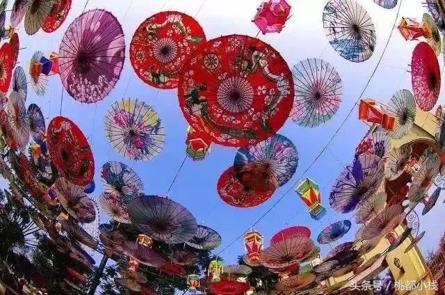 2023肥城国潮民俗文化节,泰安吾悦油纸伞民俗文化节