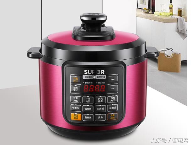 美味电压力锅使用教程,快速压力锅家用2-3人