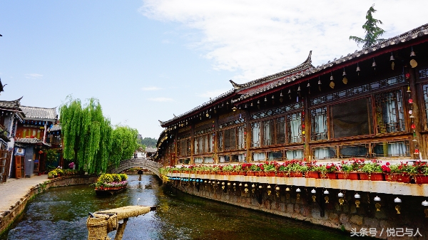 相约古城丽江夜景,相约古城云南丽江